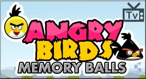 Jogo Angry Birds Memory Balls