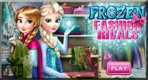 Frozen Elsa vs Anna - jogos online de menina