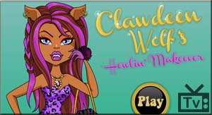 MONSTER HIGH: CLAWDEEN WOLF jogo online gratuito em